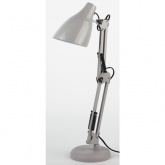 Светильник настольный ЭРА N-123-Е27-40W-GY серый