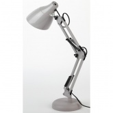 Светильник настольный ЭРА N-123-Е27-40W-GY серый
