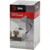 Светильник настольный ЭРА N-123-Е27-40W-GY серый