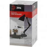 Светильник настольный ЭРА N-123-Е27-40W-BK черный