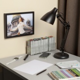 Светильник настольный ЭРА N-123-Е27-40W-BK черный