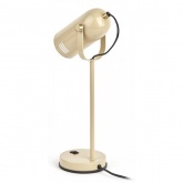 Светильник настольный ЭРА N-117-Е27-40W-BG бежевый