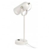 Светильник настольный ЭРА N-117-Е27-40W-W белый
