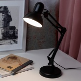 Светильник настольный ЭРА N-214-E27-40W-BK черный (5056183713478)