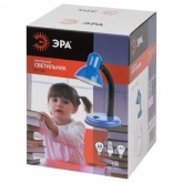 Светильник настольный ЭРА N-120-E27-40W-BU синий (5055945539639)