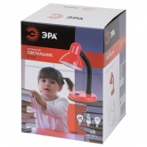 Светильник настольный ЭРА N-120-E27-40W-R красный (5055945539622)