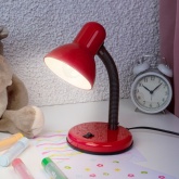 Светильник настольный ЭРА N-120-E27-40W-R красный (5055945539622)