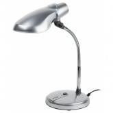 Светильник настольный ЭРА NE-301-E27-15W-S серебро (5055398636565)