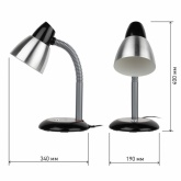 Светильник настольный ЭРА N 115 E27 40W BK черный (5055398612514)