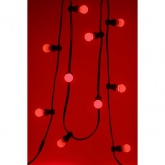 Лампа светодиодная ЭРА STD ERARL50-E27 3W груша красный для белт-лайт