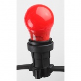 Лампа светодиодная ЭРА STD ERARL50-E27 3W груша красный для белт-лайт