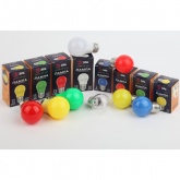 Лампа светодиодная ЭРА STD ERARL50-E27 3W груша красный для белт-лайт