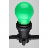 Лампа светодиодная ЭРА STD ERAGL50-E27 3W груша зеленый для белт-лайт