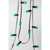 Лампа светодиодная ЭРА STD ERAGL50-E27 3W груша зеленый для белт-лайт