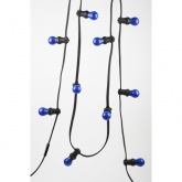 Лампа светодиодная ЭРА STD ERABL50-E27 3W груша синий для белт-лайт