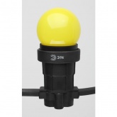 Лампа светодиодная ЭРА STD ERAYL45-E27 1W шар желтый для белт-лайт