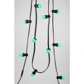 Лампа светодиодная ЭРА STD ERAGL45-E27 1W шар зеленый для белт-лайт