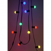 Лампа светодиодная ЭРА STD ERAGL45-E27 1W шар зеленый для белт-лайт