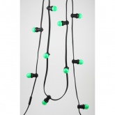 Лампа светодиодная ЭРА STD ERAGL45-E27 1W шар зеленый для белт-лайт