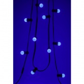 Лампа светодиодная ЭРА STD ERABL45-E27 1W шар синий для белт-лайт