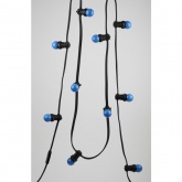 Лампа светодиодная ЭРА STD ERABL45-E27 1W шар синий для белт-лайт