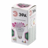 Лампа светодиодная для растений ЭРА FITO-11W-Ra90-E27 11W 220V E27 d60х120mm 264903