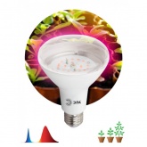 Лампа светодиодная для растений рассады ЭРА FITO-16W-RB-E27-K 16W 1310K 220V E27 RB d95х135mm 786151