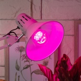 Лампа светодиодная для растений рассады ЭРА FITO-10W-RB-E27-K 10W 1310K 220V E27 RB d60х110mm 786090