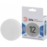 Лампа светодиодная таблетка ЭРА LED GX 12W 840 4000K 220V GX53 холодный свет