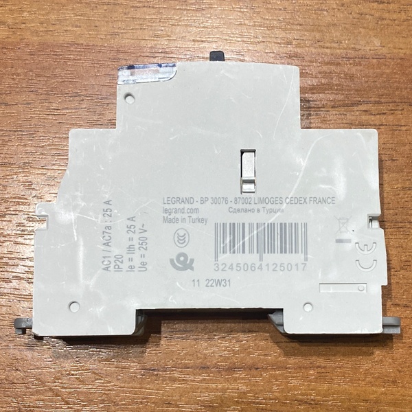 Компактный магнитный пускатель Легранд с рукояткой управления