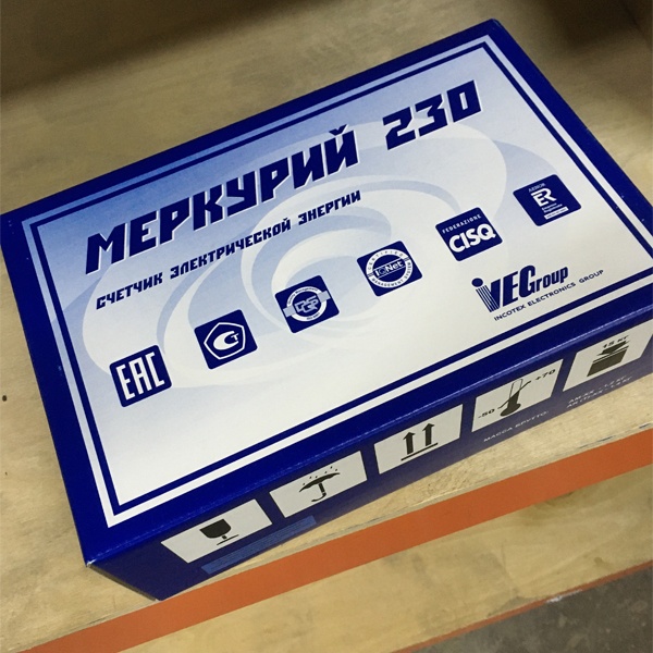 Однотарифный трехфазный счетчик активной электрической энергии Меркурий 230 AM-01