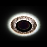 Светильник ЭРА DK LD43 TEA 3D /1 декоративный со светодиодной подсветкой MR16, чай