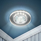 Светильник ЭРА декор со светодиодной подсветкой MR16, зеркальный DK LD43 SL 3D /1