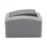 Переключатель проходной открытой установки Kranz Industrial IP54 серый