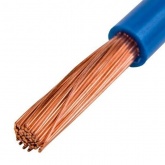 Провод установочный ПуГВнг(А)-LS 1х35 гибкий силовой медный (ПВ-3) синий ГОСТ 31947