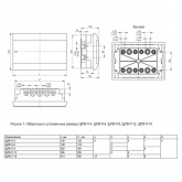 Бокс ЩРВ-П-4 модуля встраиваемый пластик IP41 PRIME белая дверь ИЭК