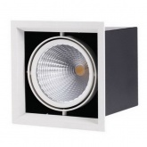 Светодиодный светильник карданный Foton FL-LED Grille-111-1 30W 3000K 230V 2400Lm 35° белый