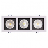 Светодиодный светильник карданный JazzWay PSP-S 213 24W 4000K 230V 1440Lm 55° белый