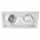 Светодиодный светильник карданный ЭРА SKD-12-36-40K-W09 18W 4000K 230V 2160Lm белый