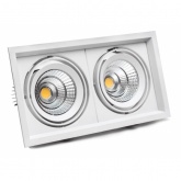 Светодиодный светильник карданный ЭРА SKD-12-36-40K-W09 18W 4000K 230V 2160Lm белый