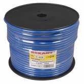 Кабель микрофонный Rexant КММ 2х0,25 экранированный синий [бухта 100м]