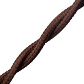 Ретро провод TDM Эко 3х2,5 витой ГОСТ коричневый (50м)