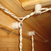 Изолятор Bironi пластиковый белый [упак. 100шт]