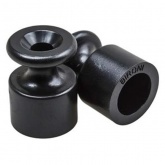 Изолятор Bironi пластиковый черный [упак. 100шт]