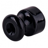 Изолятор Bironi Rozetkoff для наружного монтажа D16х20мм керамика черный [упак. 50шт]