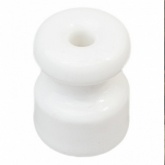 Изолятор Bironi Rozetkoff для наружного монтажа D16х20мм керамика белый [упак. 50шт]