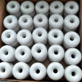 Изолятор Bironi Rozetkoff для наружного монтажа D16х20мм керамика белый [упак. 50шт]