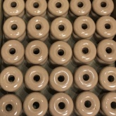 Изолятор Bironi Rozetkoff для наружного монтажа D16х20мм керамика бронза [упак. 50шт]