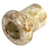 Втулка Bironi Rozetkoff (проход через стену) H-25мм D-15мм керамика мрамор [упак. 32шт]