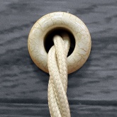 Втулка Bironi Rozetkoff (проход через стену) H-25мм D-15мм керамика мрамор [упак. 32шт]